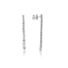 TENNIS GOLD DIAMOND EARRING