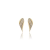 WING GOLD DIAMOND EARRING