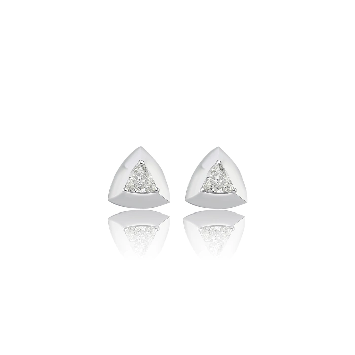 PINE GOLD DIAMOND EARRING