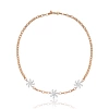 JAGER STAR GOLD DIAMOND CHOCKER NECKLACE