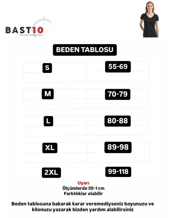 %100 Pamuk Unisex Kadın Erkek V Yaka Basic Tişört