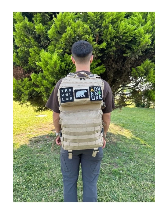 45 Lt Outdoor Çanta, Kamp Çantası, Askeri Çanta, Spor Çanta, Taktik Sırt Çanta