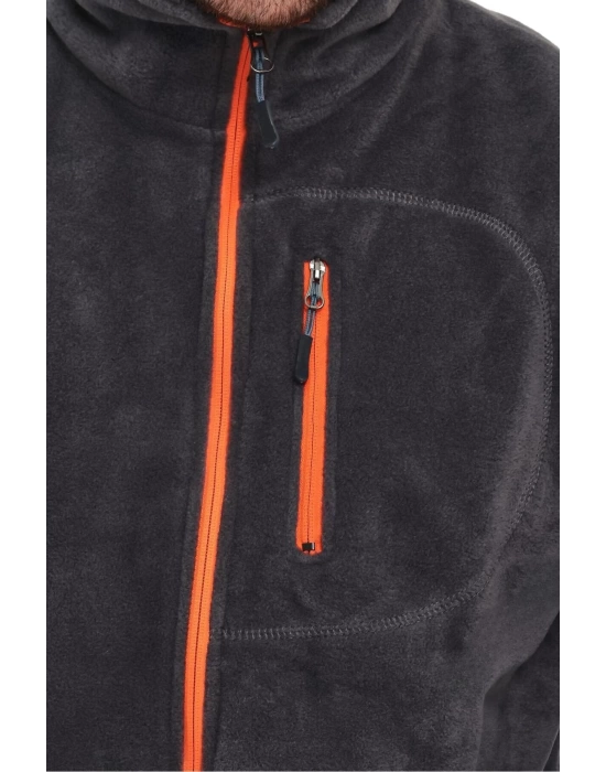 Outdoor Polar Erkek Kadın Unisex Tam Fermuarlı Kombat Tactical 3 Cepli Polar