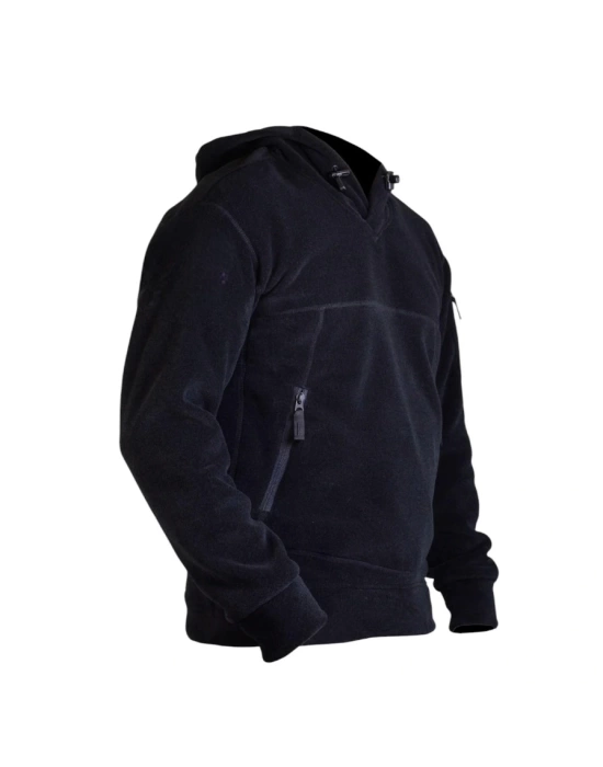 Outdoor Polar Erkek Kadın Unisex Kapşonlu Kombat Tactical Cepli Polar