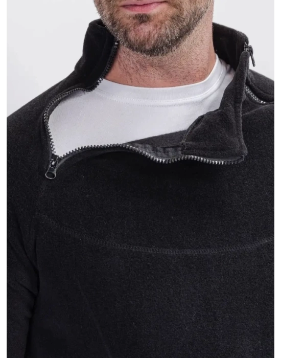 Outdoor Polar Erkek Kadın Unisex Fermuarlı Kombat Tactical Cepli Polar