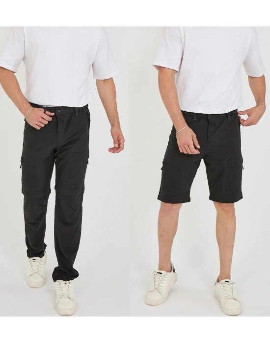 Şorta Dönüşen Likralı Yazlık Unisex Taktik Pantolon Outdoor Dönüştürülebilir Erkek Kadın Pantolon