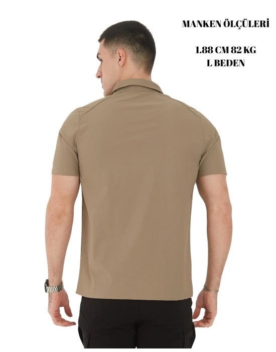 Outdoor Taktik Polo Tişört | Su İticili, Esnek, Nefes Alabilir | Görev & Günlük Kullanım İçin