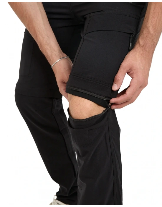 Yazlık Likralı Outdoor Şorta Dönüşen Unisex Erkek Kadın Dönüştürülebilir Taktik Pantolon