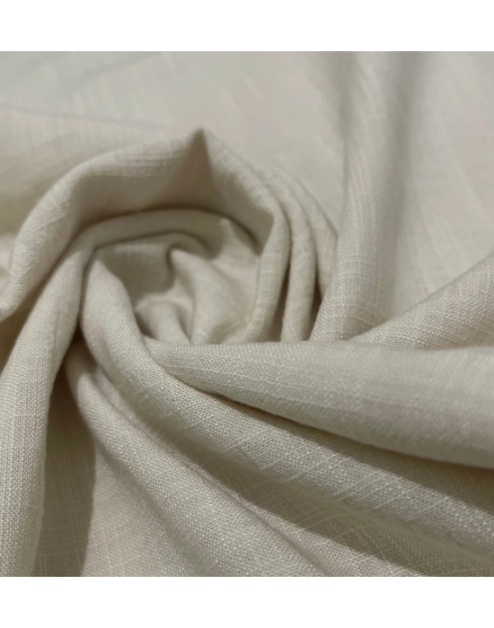 Kadın Yazlık %100 Keten Bol Paça Pantolon – Yandan Bağcıklı, Rahat Kesim