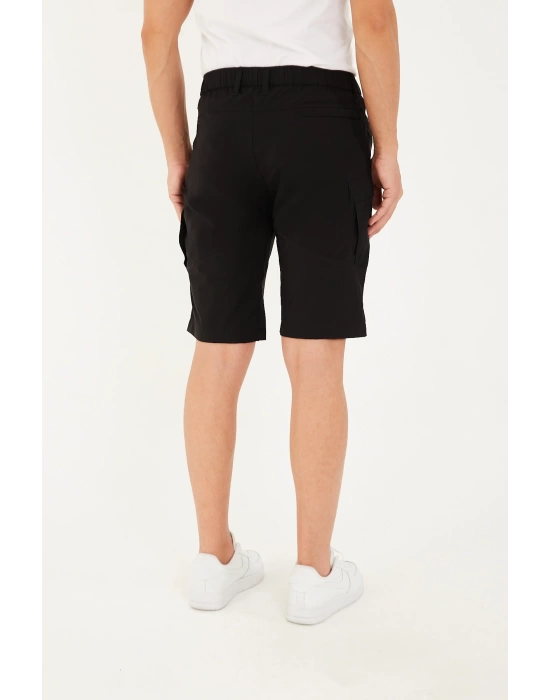 Kadın Erkek Unisex Su İtici Spor Likralı Yazlık Taktik Şort - 5 Cepli Regular Kalıp