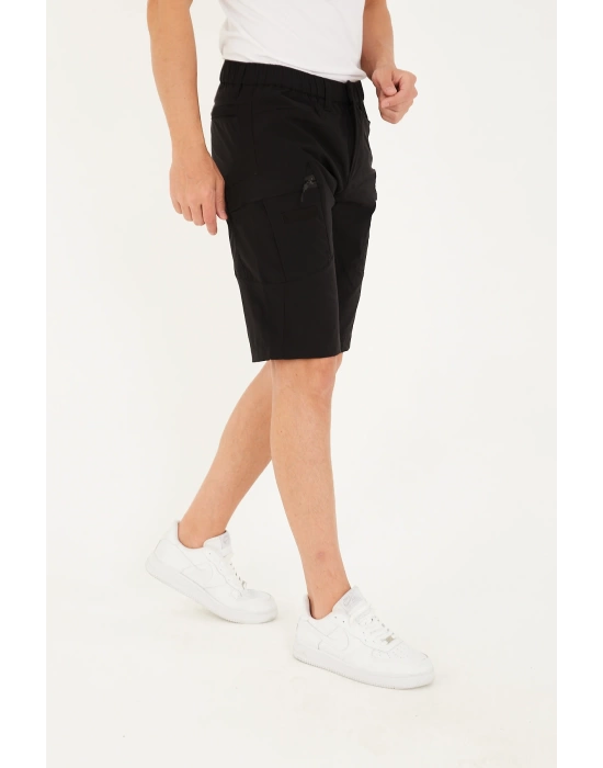 Kadın Erkek Unisex Su İtici Spor Likralı Yazlık Taktik Şort - 5 Cepli Regular Kalıp