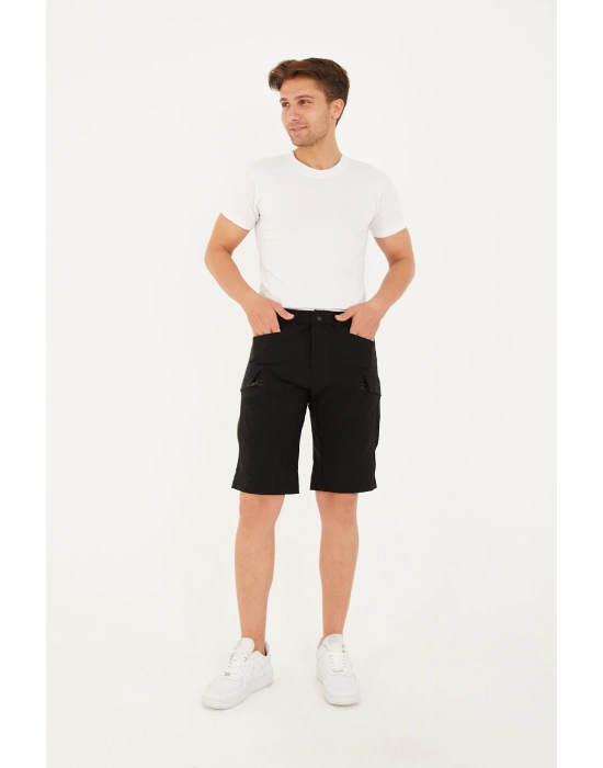 Kadın Erkek Unisex Su İtici Spor Likralı Yazlık Taktik Şort - 5 Cepli Regular Kalıp