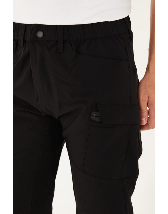 Kadın Erkek Unisex Su İtici Spor Likralı Yazlık Taktik Şort - 5 Cepli Regular Kalıp