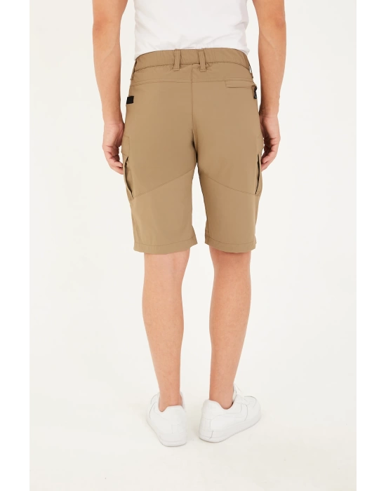 Kadın Erkek Unisex Su İtici Spor Likralı Yazlık Taktik Şort - 5 Cepli Regular Kalıp