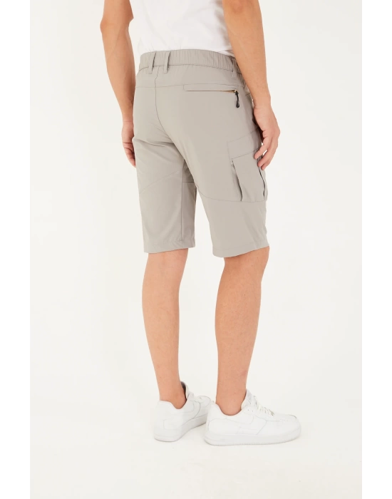 Kadın Erkek Unisex Su İtici Spor Likralı Yazlık Taktik Şort - 5 Cepli Regular Kalıp