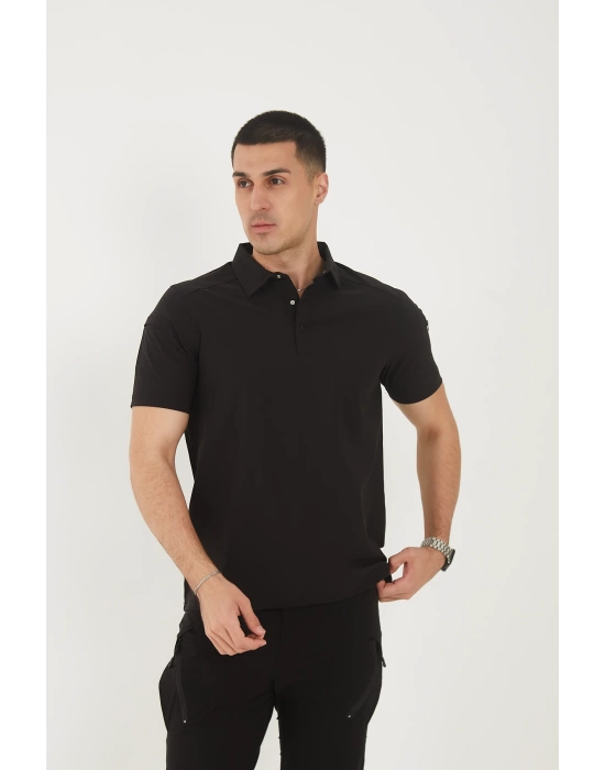 Outdoor Taktik Polo Tişört | Su İticili, Esnek, Nefes Alabilir | Görev & Günlük Kullanım İçin