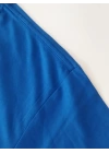 %100 Pamuk Unisex Kadın Erkek Bisiklet Yaka Basic Tişört