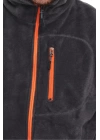 Unisex Erkek Kadın Outdoor Cepli Tam Fermuarlı Polar