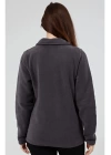 Unisex Kadın Erkek Outdoor Cepli Tam Fermuarlı Polar