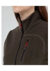 Unisex Kadın Erkek Outdoor Cepli Tam Fermuarlı Polar
