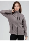 Unisex Kadın Erkek Outdoor Cepli Tam Fermuarlı Polar