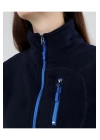 Unisex Kadın Erkek Outdoor Cepli Tam Fermuarlı Polar