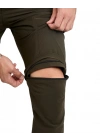 Yazlık Likralı Outdoor Şorta Dönüşen Unisex Erkek Kadın Dönüştürülebilir Taktik Pantolon