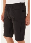 Kadın Erkek Unisex Su İtici Spor Likralı Yazlık Taktik Şort - 5 Cepli Regular Kalıp