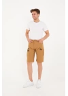 Kadın Erkek Unisex Su İtici Spor Likralı Yazlık Taktik Şort - 5 Cepli Regular Kalıp