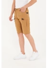 Kadın Erkek Unisex Su İtici Spor Likralı Yazlık Taktik Şort - 5 Cepli Regular Kalıp
