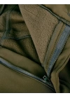 Erkek Kışlık Haki Outdoor Softshell İçi Polarlı Su Ve Rüzgar Geçirmez Taktik Pantolon