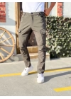 Erkek Kışlık Haki Outdoor Softshell İçi Polarlı Su Ve Rüzgar Geçirmez Taktik Pantolon