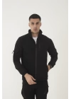 Outdoor Unisex Slim Fit Likralı Su İtici Çok Cepli Mevsimlik Taktik Spor Ceket