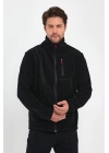 Unisex Erkek Kadın Outdoor Cepli Tam Fermuarlı Polar