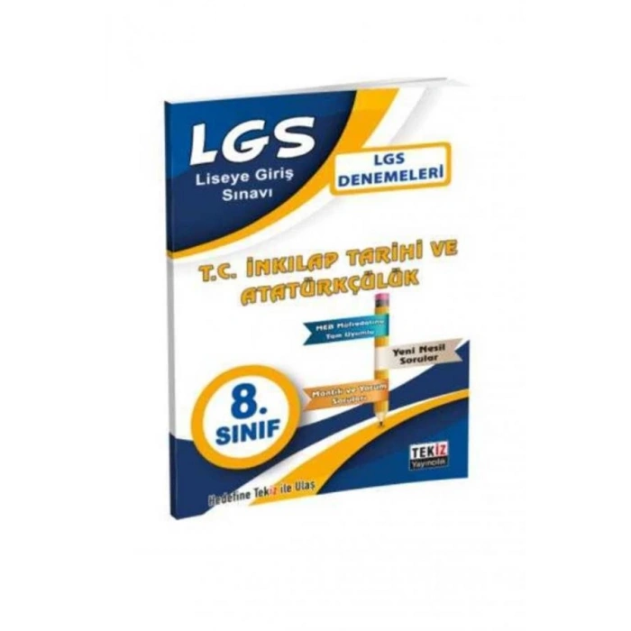 LGS DENEMELERİ T.C.İNKILAP TARİHİ VE ATATÜRKÇÜLÜK 8.SINIF