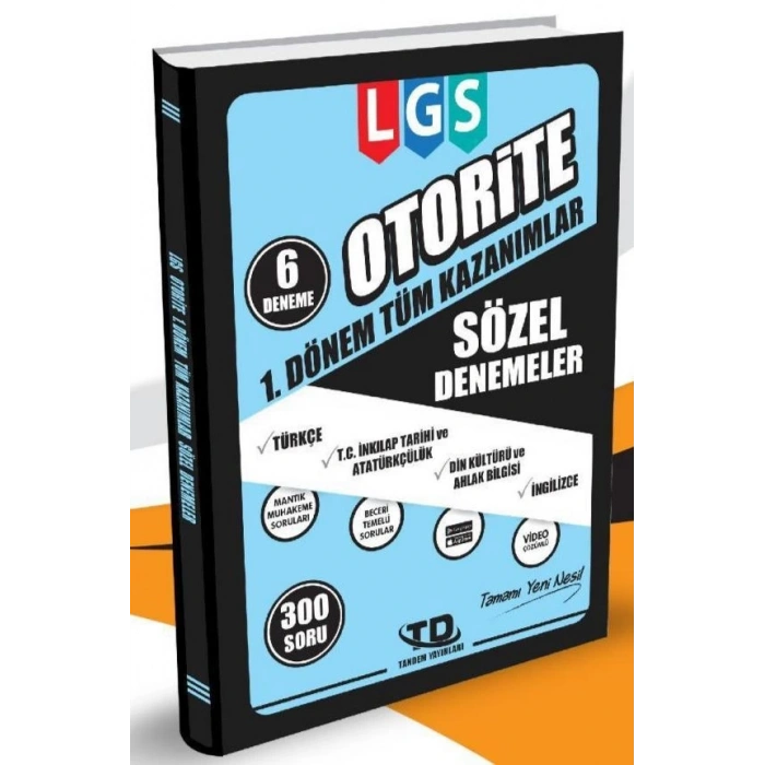 LGS OTORİTE 1.DÖNEM SÖZEL DENEMELER