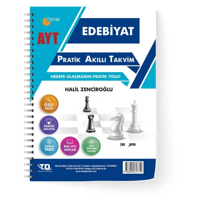 AYT EDEBİYAT PRATİK AKILLI TAKVİM