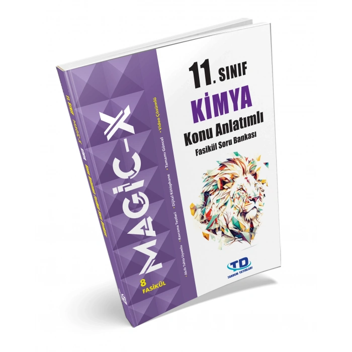 11.SINIF MAGİC-X KİMYA KONU ANLATIMLI FASİKÜL SORU BANKASI