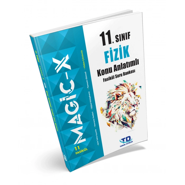 11.SINIF MAGİC-X FİZİK KONU ANLATIMLI FASİKÜL SORU BANKASI