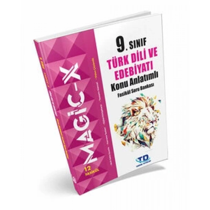 9.SINIF MAGİC-X TÜRK DİLİ VE EDEBİYATI KONU ANLATIMLI FASİKÜL SORU BANKASI