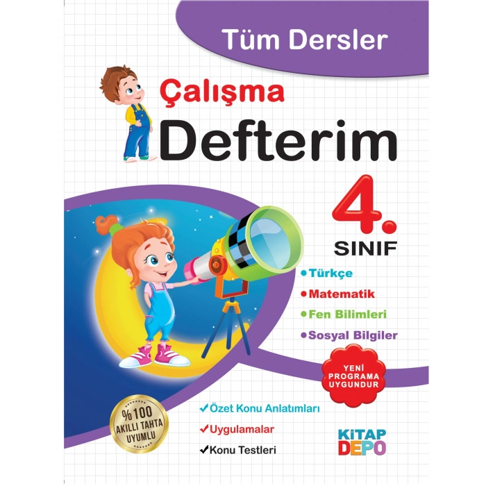 TÜM DERSLER ÇALIŞMA DEFTERİ 4.SINIF