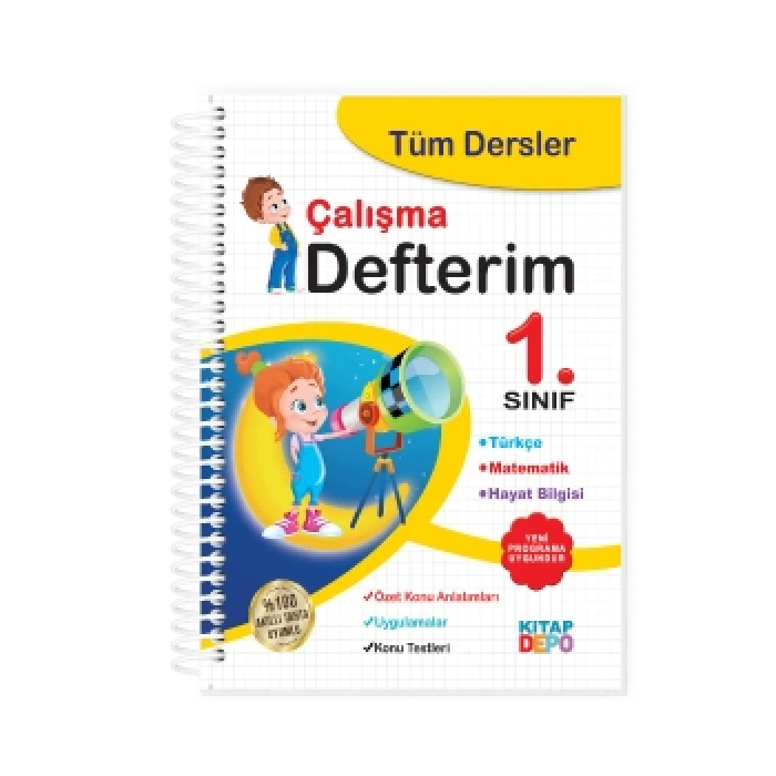 TÜM DERSLER ÇALIŞMA DEFTERİ 1.SINIF