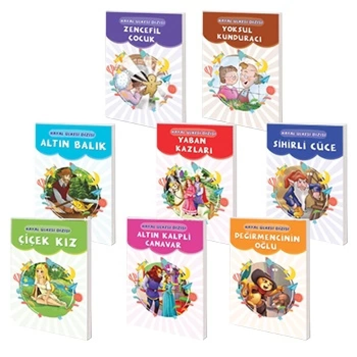 HAYAL ÜLKESİ ÇOCUK KİTAPLARI 8 KİTAP