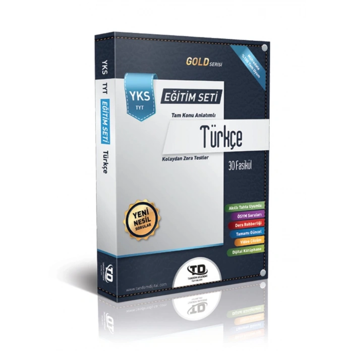 YKS TYT TÜRKÇE GOLD SERİSİ