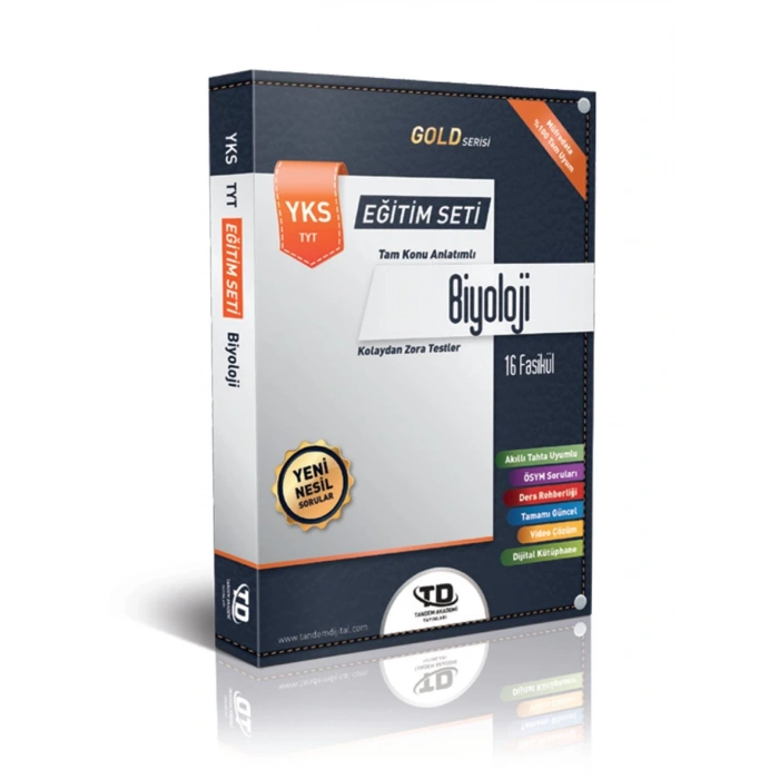 YKS TYT BİYOLOJİ GOLD SERİSİ