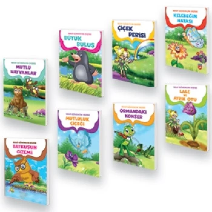 MAVİ GÜVERCİN ÇOCUK KİTAPLARI 8 KİTAP