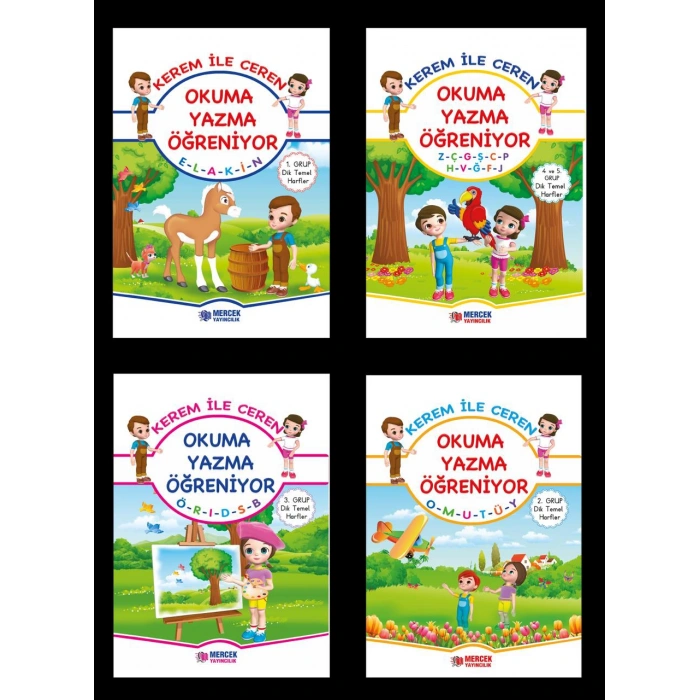 KEREM İLE CEREN OKUMA YAZMA ÖĞRENİYOR