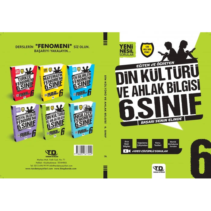 DİN KÜLTÜRÜ VE AHLAK BİLGİSİ FENOMENİ 6.SINIF