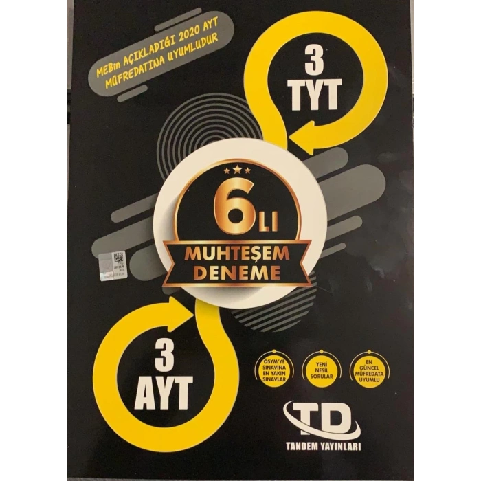6LI MUHTEŞEM DENEME 3 TYT 3 AYT