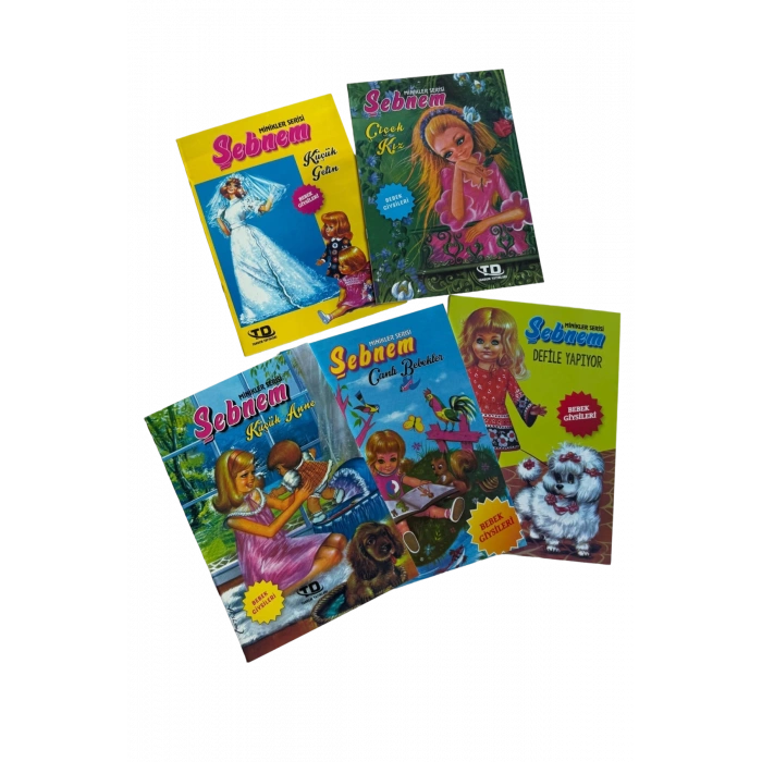 ŞEBNEM MİNİKLER SERİSİ 5 KİTAP